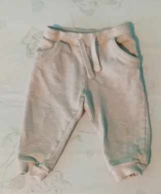 Set 6 pantaloni bimbo 12 mesi cotone