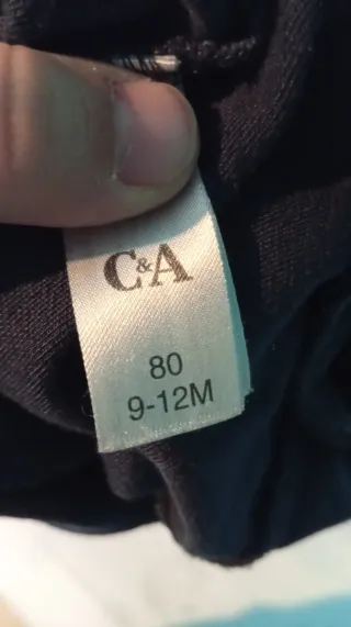 Set 6 pantaloni bimbo 12 mesi cotone