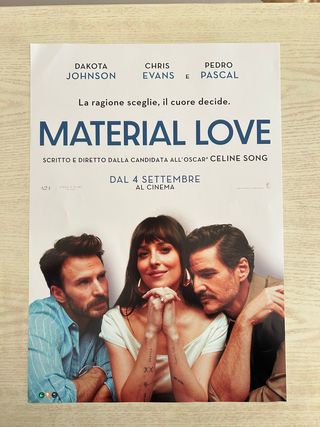 Poster Film Material Love - Dakota Johnson, Chris