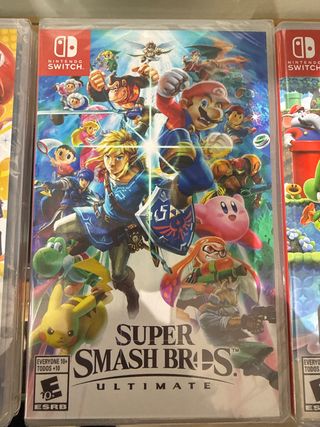 Super Smash Bros. Ultimate Switch Nuevo
