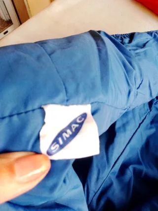 Tuta da neve blu " Simac " taglia M