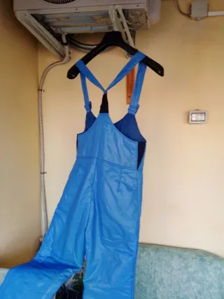 Tuta da neve blu " Simac " taglia M