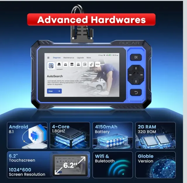 MUCAR 632 con IA - Diagnóstico Automotriz