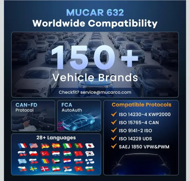 MUCAR 632 con IA - Diagnóstico Automotriz