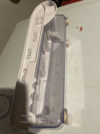 Cortador de Batatas Plástico Branco