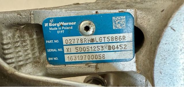 Turbocompresor Renault Dacia Nissan