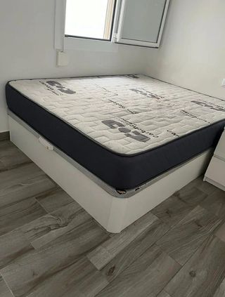 Canapé abatible con colchones Viscoelastica