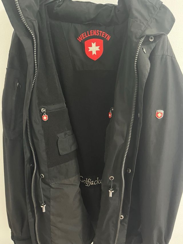 Chaqueta Negra Invierno Hombre