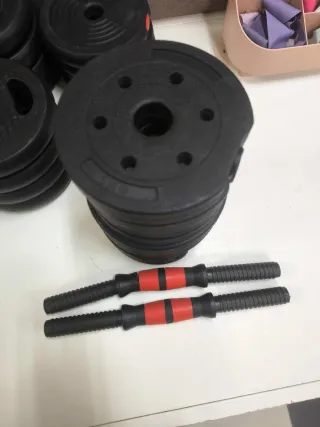 4 Sets de Discos para Pesas