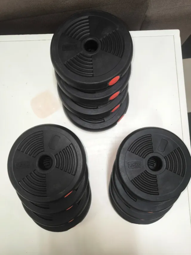 4 Sets de Discos para Pesas