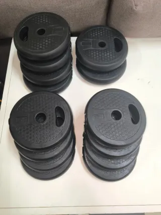 4 Sets de Discos para Pesas