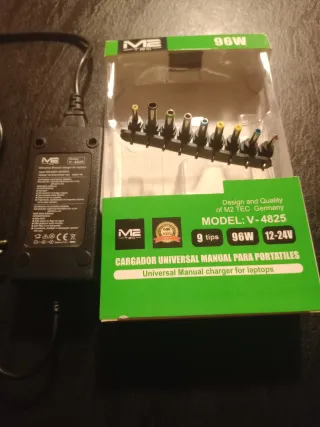Cargador Universal M2 TEC 96W para Portátiles