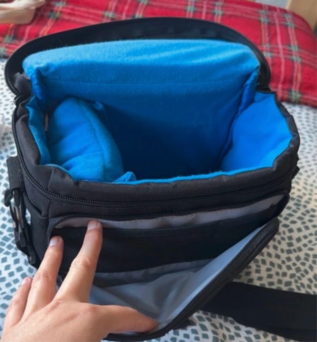 Bolsa de cámara Hama negra