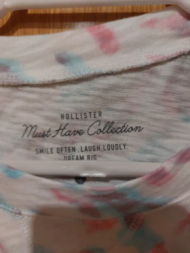 Camiseta Hollister chica multicolor