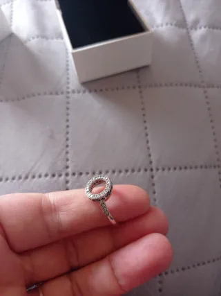 Anillo Pandora Plata Circonitas