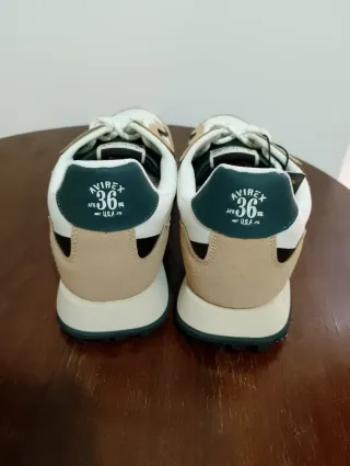 Scarpe Avirex 45 beige verdi