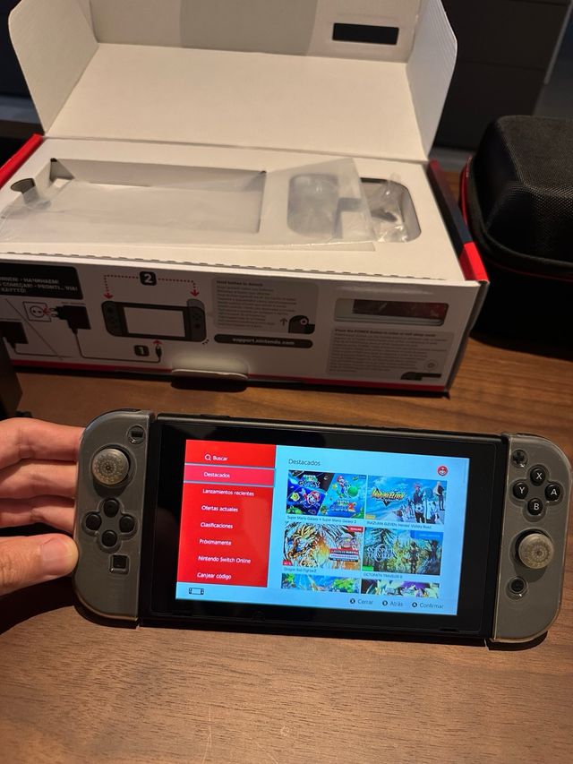 Nintendo Switch Gris + Accesorios