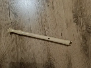 Flauta dulce de plástico