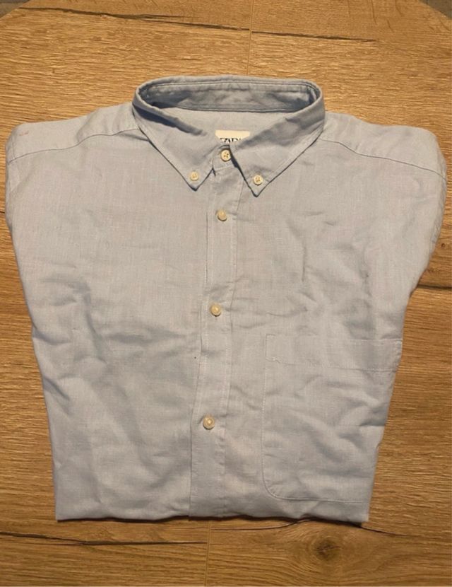 Camisa Zara azul