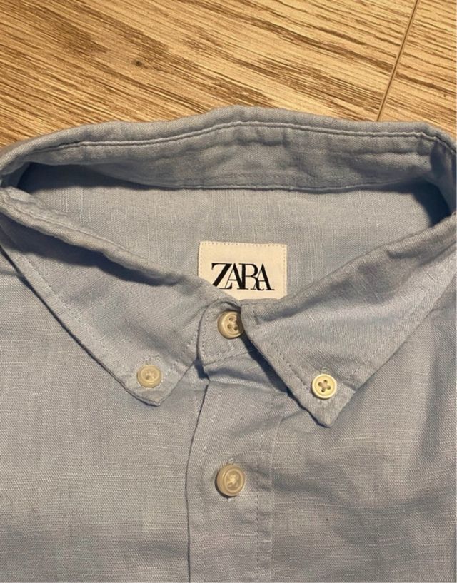 Camisa Zara azul