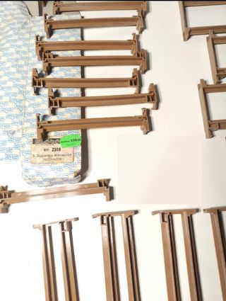 STS Scalextric lote de soportes de elevación. 23 u