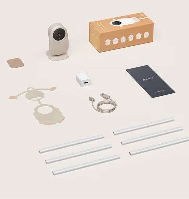 Telecamera per Bambini Nooie con Rilevamento Pianto