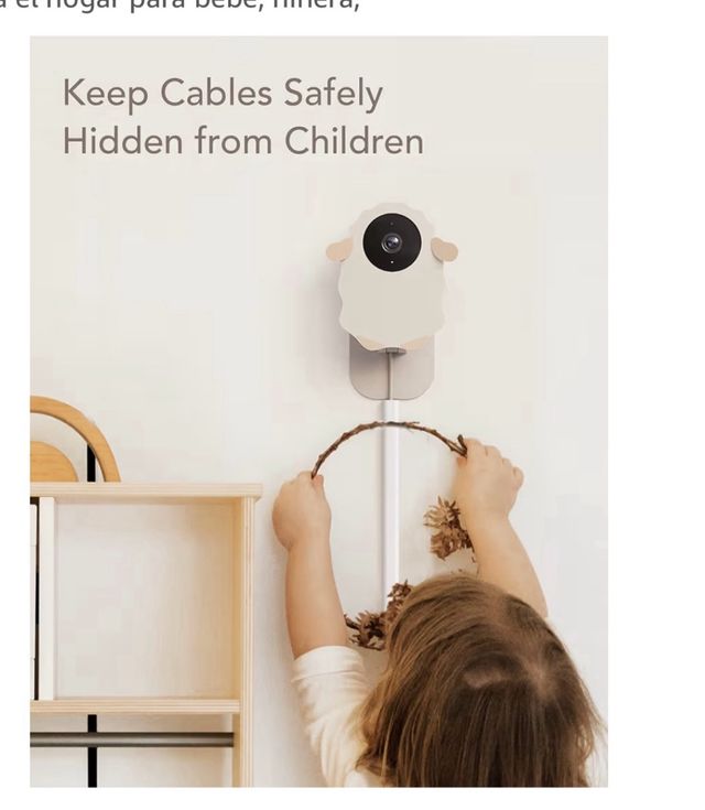 Telecamera per Bambini Nooie con Rilevamento Pianto