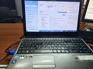Acer Aspire 5750G Portátil Negro