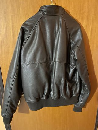 Giubbotto K-Way Uomo Pelle Marrone Taglia L