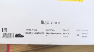 Sneakers Liu Jo donna nero inserti animalier