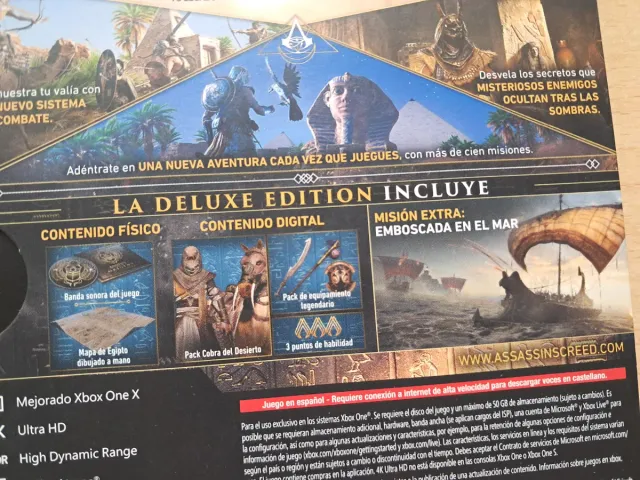 Assassin's Creed Origins Deluxe Edition XBOX