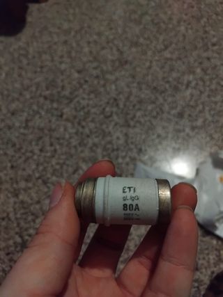 Fusible ETI gL/gG 80A 400V