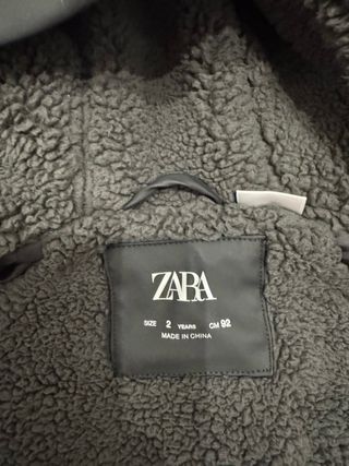Giacca Zara 24 mesi nera