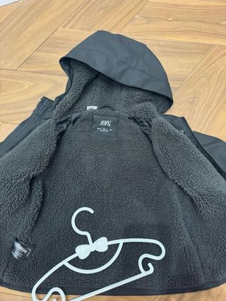 Giacca Zara 24 mesi nera