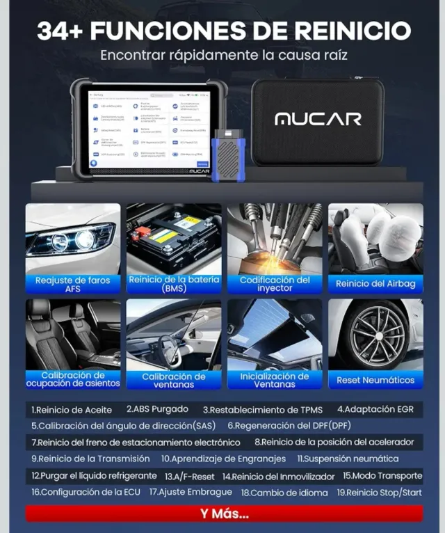 Mucar 892BT Diagnosis con AI Assist