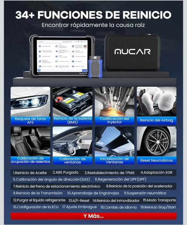 Mucar 892BT Diagnosis con AI Assist