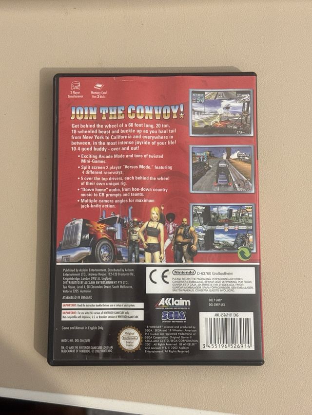 18 Wheeler American Pro Trucker GameCube PAL