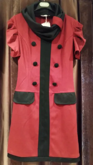 Falda larga estampada mujer