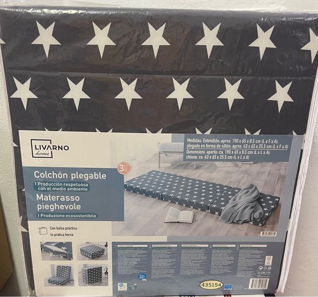 Colchón plegable Livarno Home estrellas