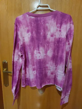 Camiseta Hollister rosa talla S