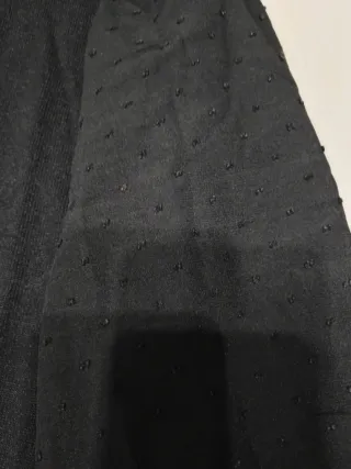 Maglioncino donna collo alto nero