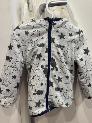 Giacca bimbo double face 24 mesi