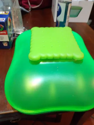 Scatola porta biscotti Alessi verde