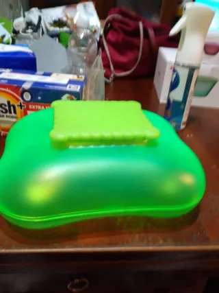 Scatola porta biscotti Alessi verde