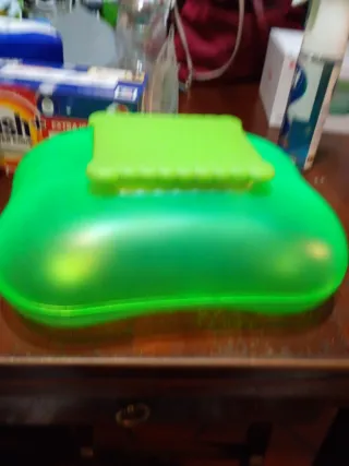 Scatola porta biscotti Alessi verde