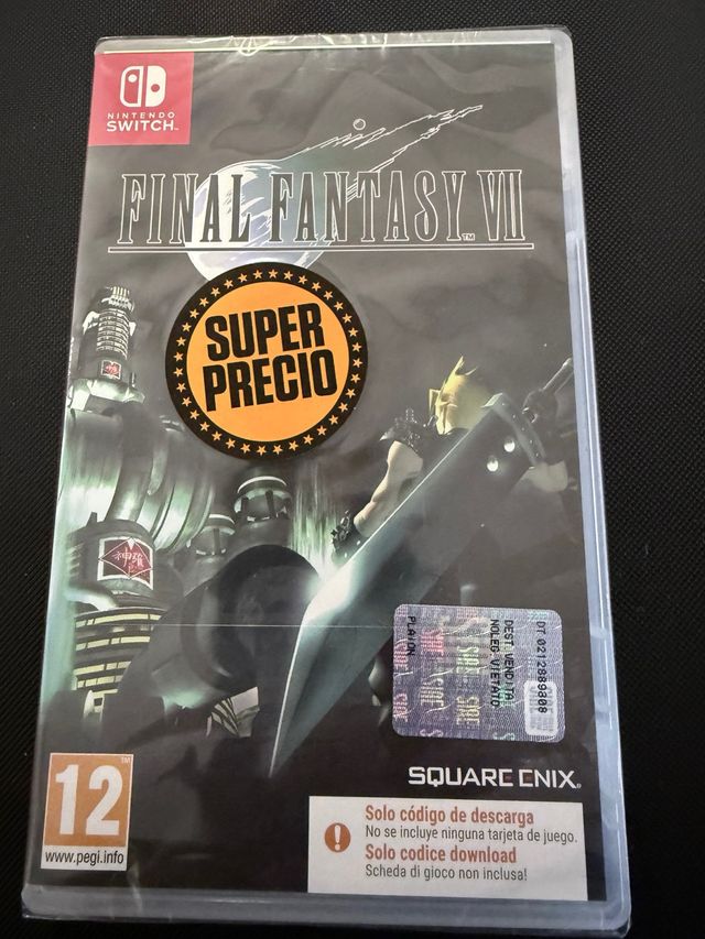 Final Fantasy VII - Código Switch Precintado