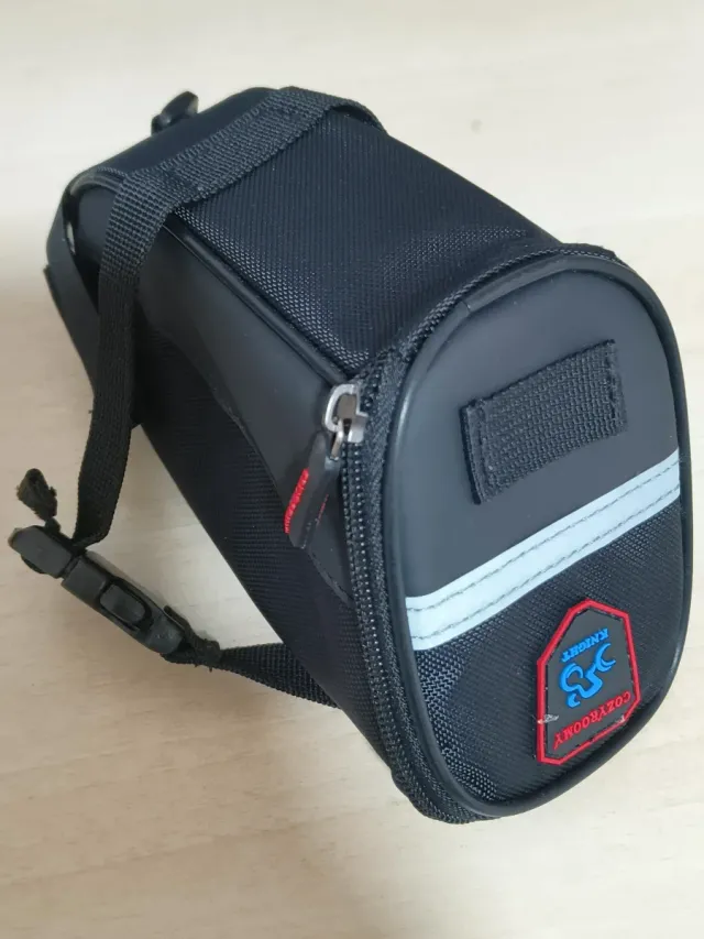 Borsa per sella da bicicletta nera