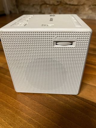 Radio despertador Sony blanco