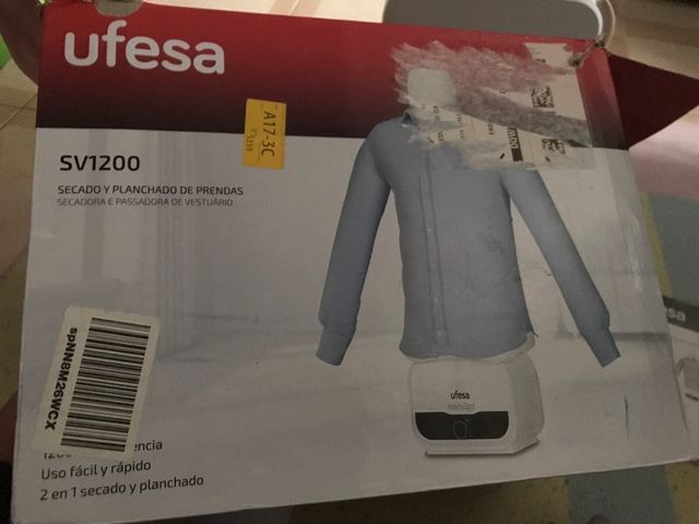 Ufesa SV1200 Secador y Planchador Ropa
