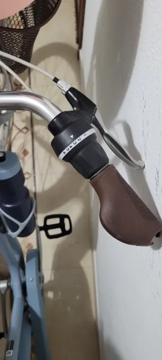 Bicicleta paseo adulto con cesta